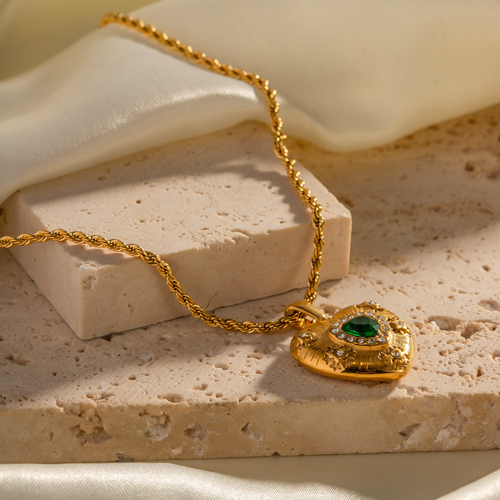 Ada Heart Pendant Necklace