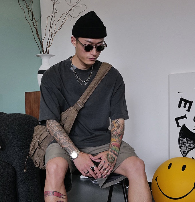 Double Layer Wrapped Black Zircon Necklace