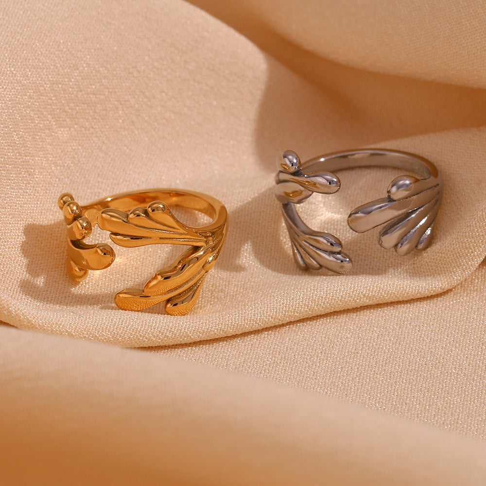 Kasey Stainless Steel Rings