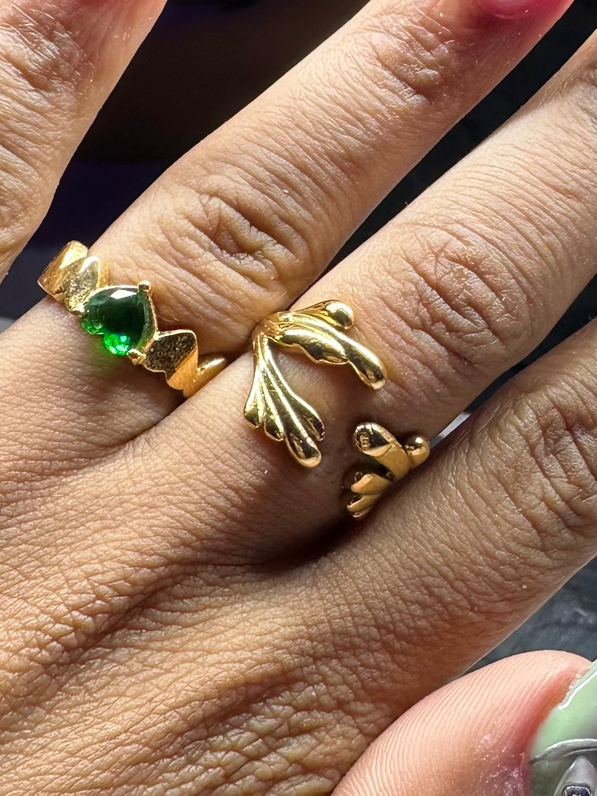 Kasey Stainless Steel Rings
