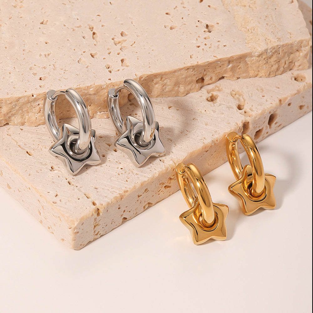 Gianna Stainless Steel Earrings