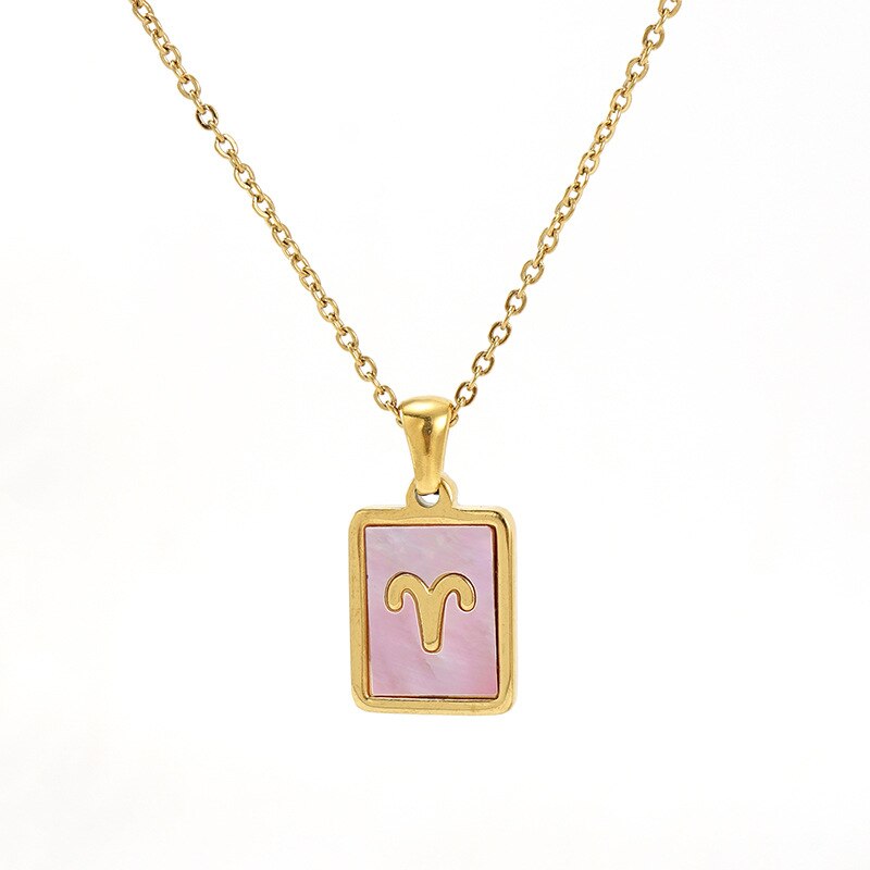 Zodiac Signs: Constellation Pendant Necklace
