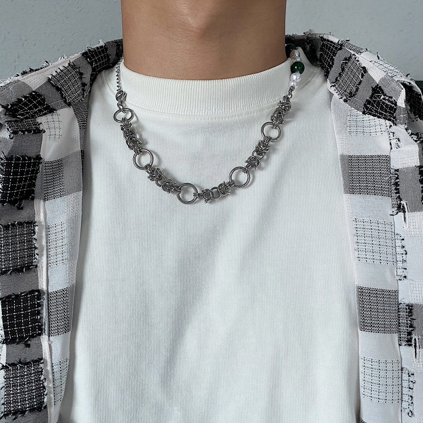 Hunter Stitching Necklace