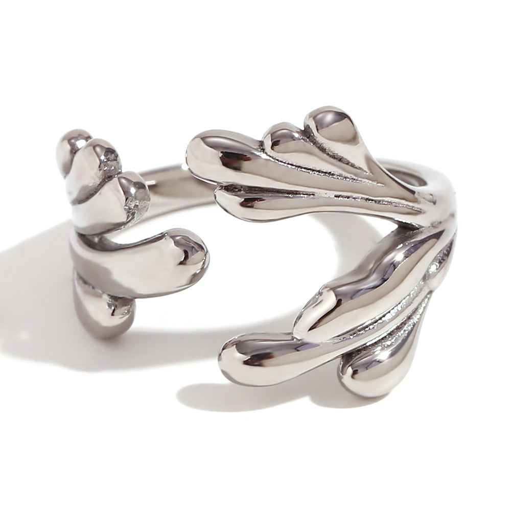 Kasey Stainless Steel Rings