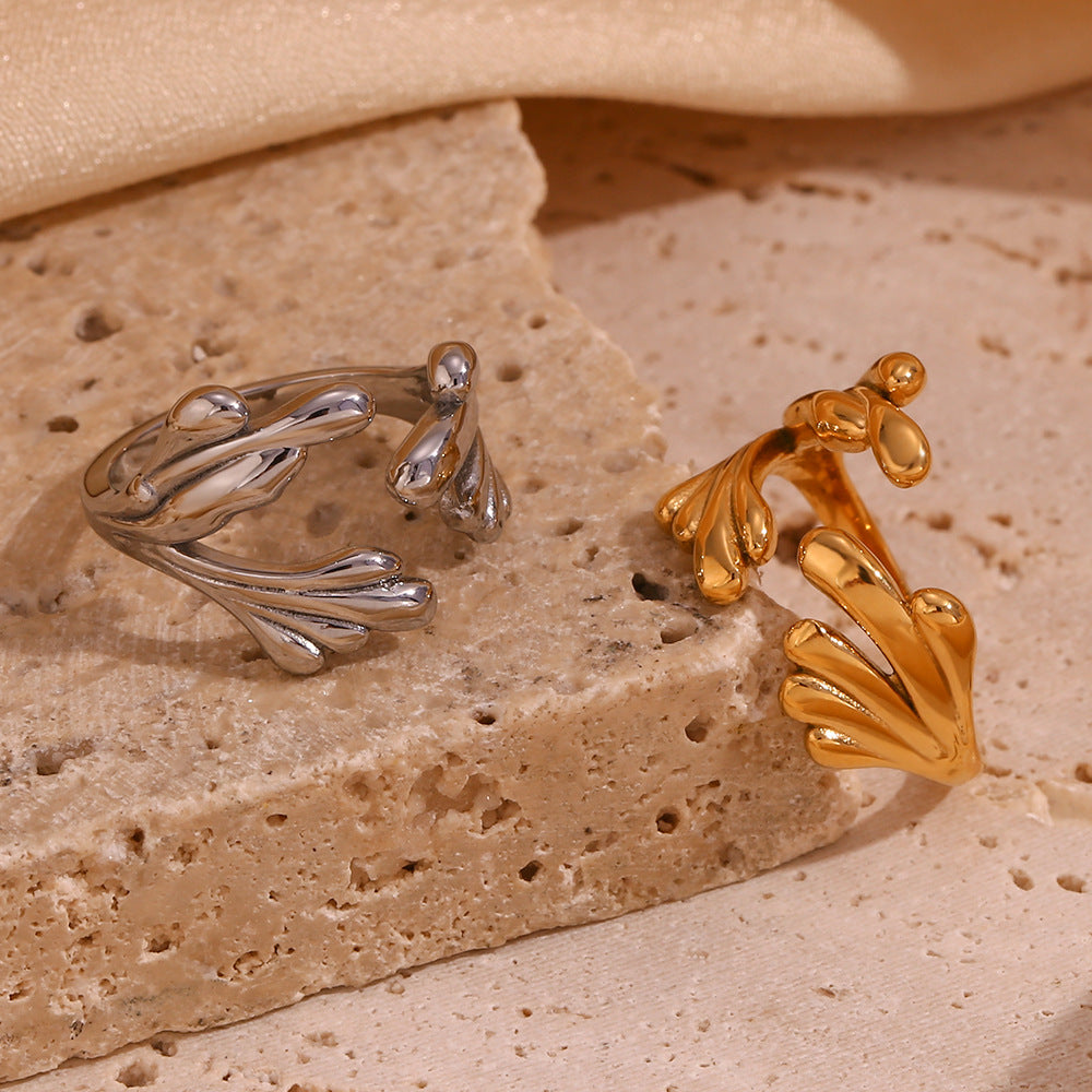 Kasey Stainless Steel Rings