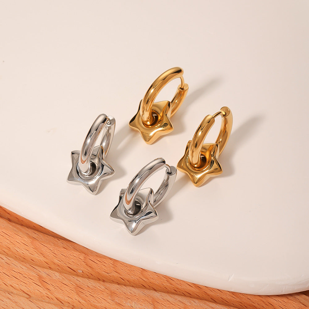Gianna Stainless Steel Earrings