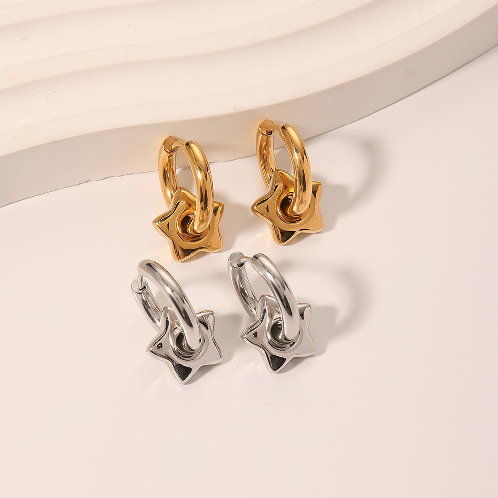 Gianna Stainless Steel Earrings