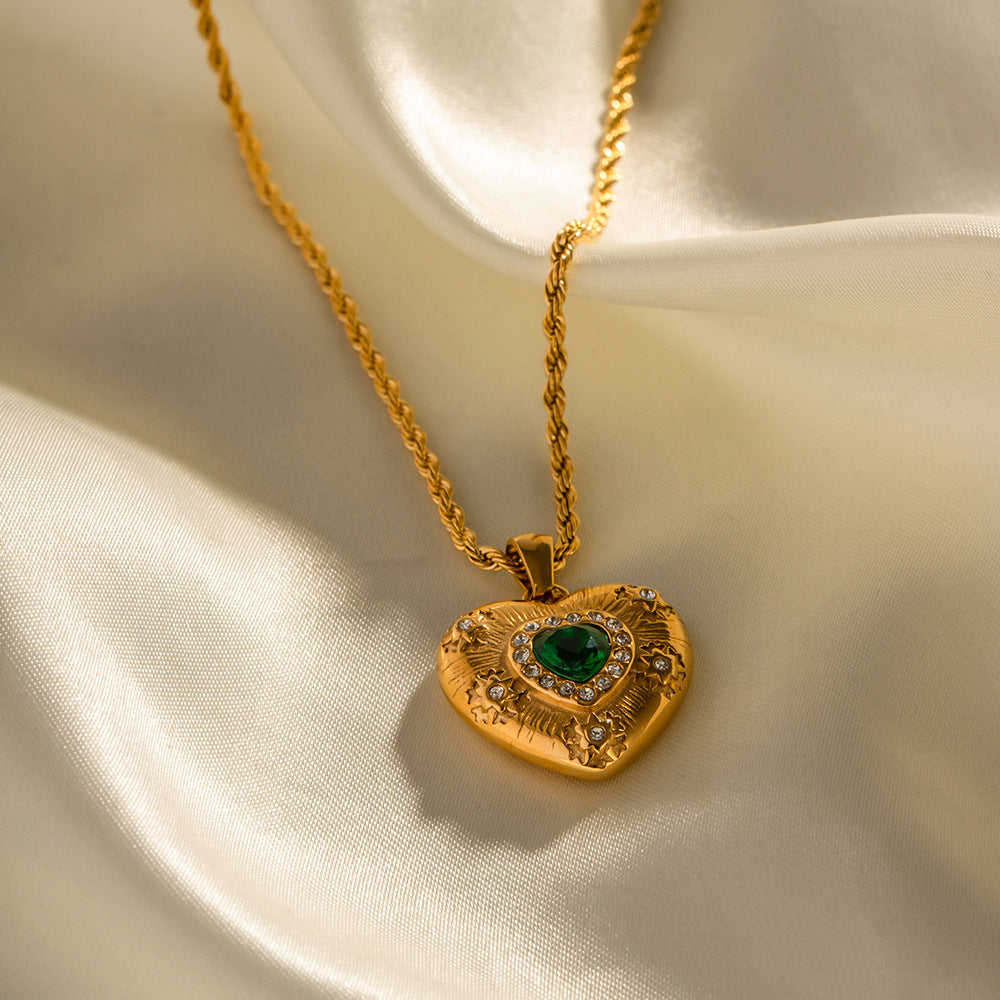 Ada Heart Pendant Necklace