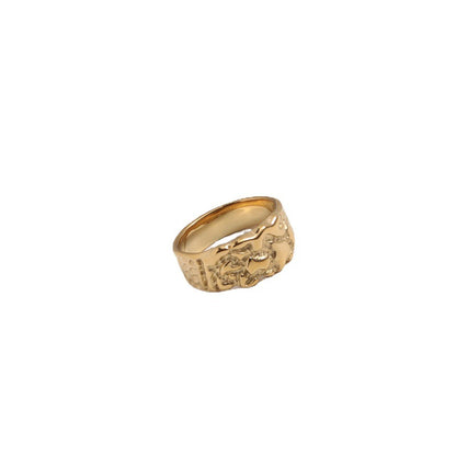 Jenna Gold Nugget Ring