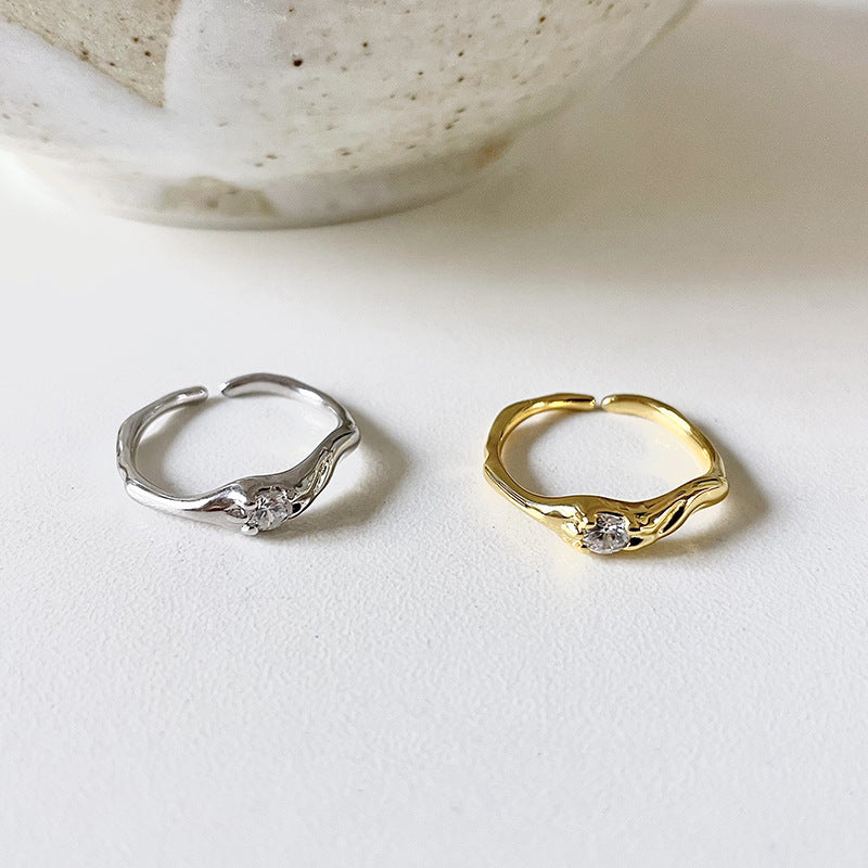 Alanis Sterling Silver Adjustable Rings