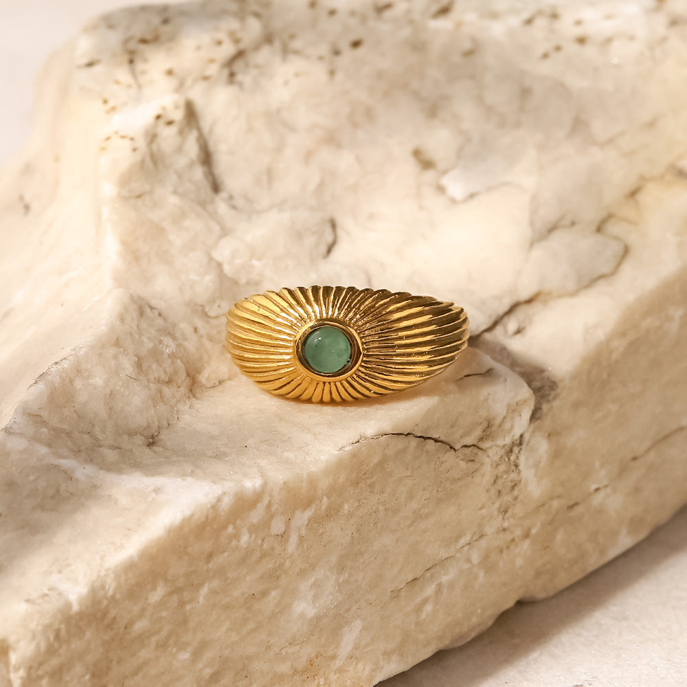 Charlotte French Vintage Style Ring