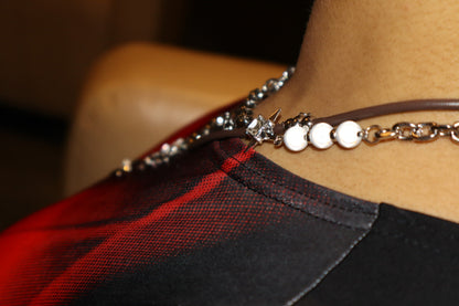 Hunter Reflective Chain Necklace