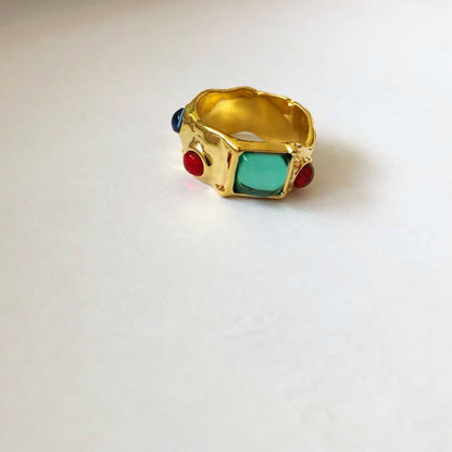 Hailey Gold-Plated Vintage Ring