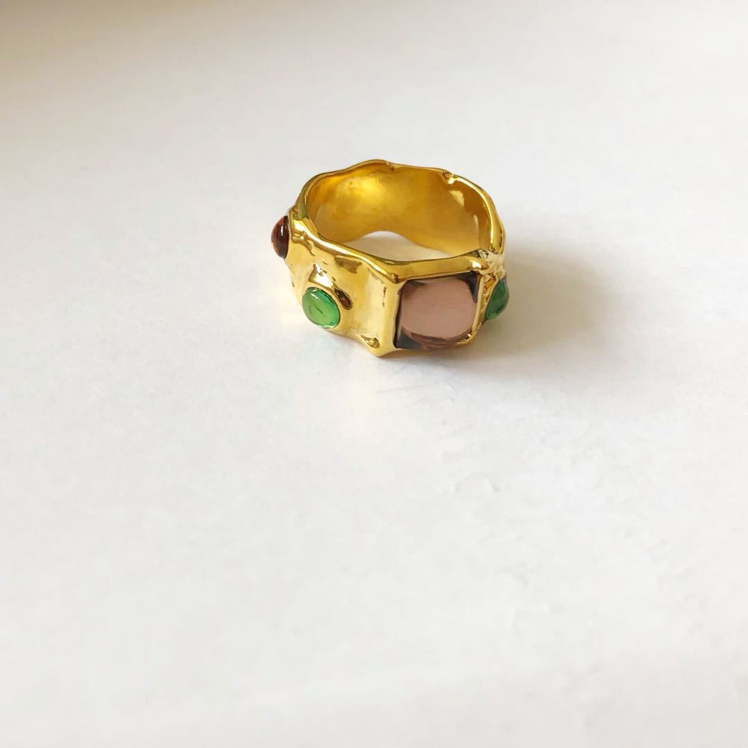 Hailey Gold-Plated Vintage Ring