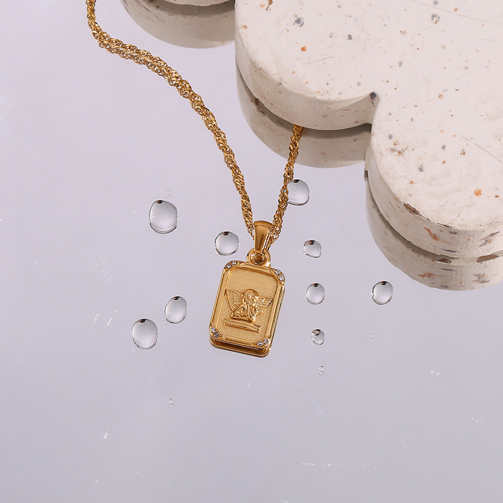 Cleo Gold-Plated Necklace