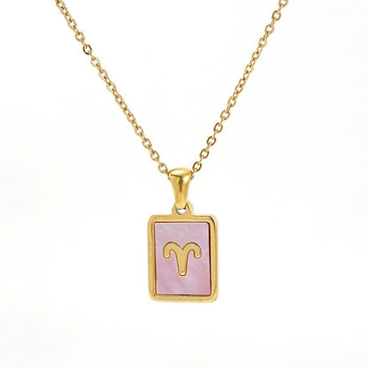 Zodiac Signs: Constellation Pendant Necklace