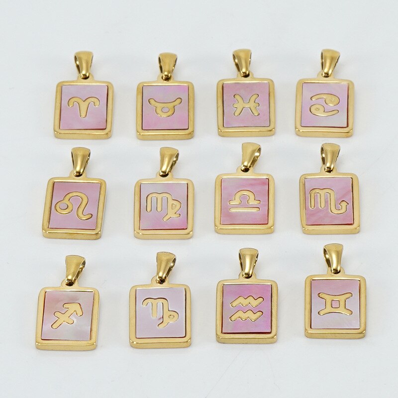 Zodiac Signs: Constellation Pendant Necklace