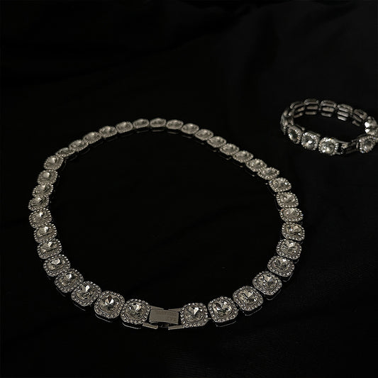 Rock Sugar Diamond Necklace