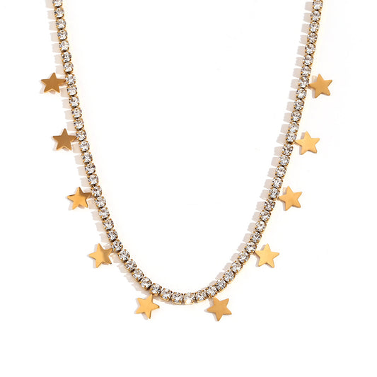 Delia Diamond Chain Necklace